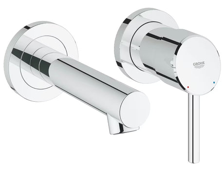Podtynkowa bateria umywalkowa Grohe Concetto New w chromie pro montaż ścienny