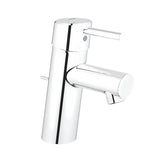 Chromowana bateria umywalkowa Grohe Concetto New z dźwignią i wylewką.