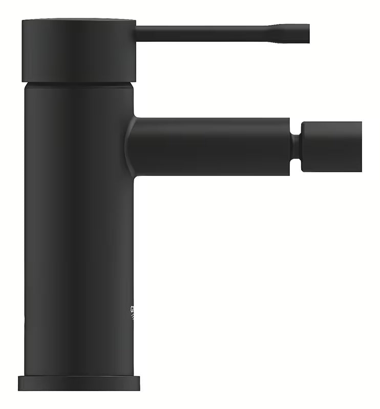 Bidetowa bateria jednouchwytowa Grohe Essence w kolorze phantom black z przegubowym perlatorem