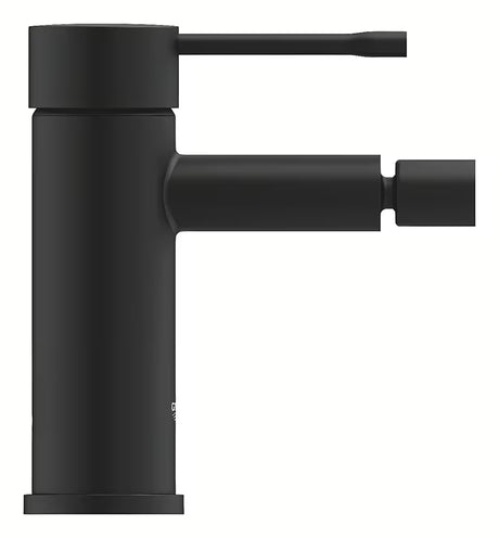 Bidetowa bateria jednouchwytowa Grohe Essence w kolorze phantom black z przegubowym perlatorem