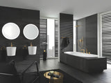 Bateria wannowa Grohe Essence New z zestawem prysznicowym ręcznym w wykończeniu Cool Sunrise