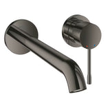 Podtynkowa bateria umywalkowa Grohe Essence New w wykończeniu Hard Graphite z dźwignią