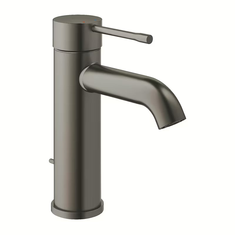Grohe Essence New jednouchwytowa bateria umywalkowa z wysoką wylewką w wykończeniu brushed hard graphite