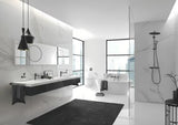 Grohe Essence New jednouchwytowa bateria umywalkowa z wysoką wylewką w wykończeniu brushed hard graphite