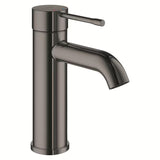 Umywalkowa bateria jednouchwytowa Grohe Essence New z wysoką wylewką w wykończeniu Hard Graphite.