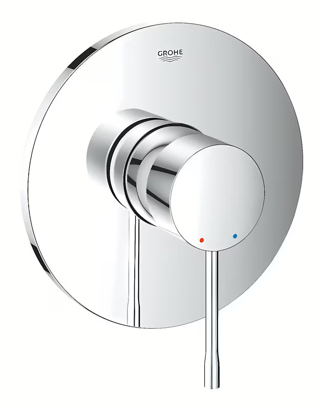 Grohe Essence New podtynkowa jednouchwytowa bateria prysznicowa w wykończeniu chrom