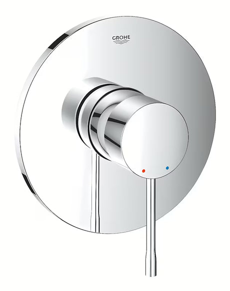 Grohe Essence New podtynkowa jednouchwytowa bateria prysznicowa w wykończeniu chrom