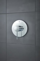 Grohe Essence New podtynkowa jednouchwytowa bateria prysznicowa w wykończeniu chrom
