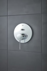 Grohe Essence New podtynkowa jednouchwytowa bateria prysznicowa w wykończeniu chrom