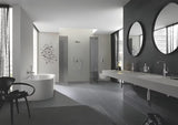 Podtynkowa bateria prysznicowa Grohe Essence New w wykończeniu supersteel z dźwignią i 2-kierunkowym przełącznikiem.