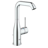 Grohe Essence New wysoka bateria umywalkowa w chromie z obrotowym ramieniem z korkiem spustowym