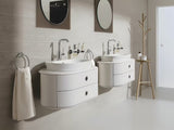 Grohe Essence New wysoka bateria umywalkowa w chromie z obrotowym ramieniem z korkiem spustowym