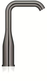 Wysoka jednouchwytowa bateria umywalkowa Grohe Essence New w wykończeniu Hard Graphite z obrotową wylewką