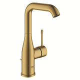 Grohe Essence New wysoka jednouchwytowa bateria umywalkowa w wykończeniu Brushed Cool Sunrise z obrotową wylewką