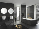 Grohe Essence New wysoka jednouchwytowa bateria umywalkowa w wykończeniu Brushed Cool Sunrise z obrotową wylewką