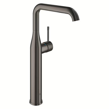 Wysoka bateria umywalkowa Grohe Essence New w kolorze twardy grafit pro umywalka nablatowa 