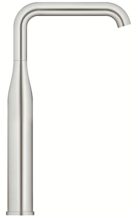 Grohe Essence New wysoka bateria umywalkowa w wykończeniu supersteel z obrotową wylewką