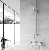 Ścienna jednouchwytowa bateria prysznicowa Grohe Essence New w wykończeniu chrom