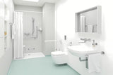 Chromowany uchwyt na ręczniki Grohe Essentials z dwoma ruchomymi ramionami i ukrytym mocowaniem