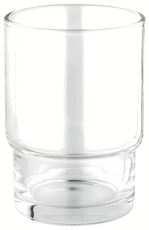 Transparentny szklanka Grohe Essentials ze szkła kryształowego bez uchwytu do łazienki