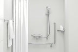 Chromowany uchwyt na ręczniki Grohe Essentials z drążkiem i ukrytym mocowaniem ściennym