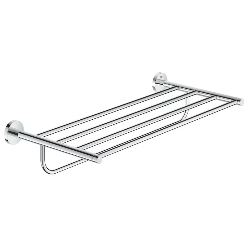 Chromowany uchwyt na kilka ręczników Grohe Essentials z ukrytym mocowaniem