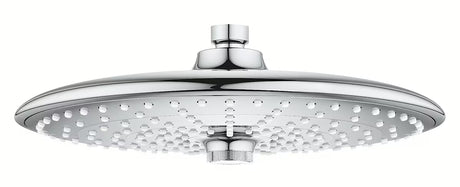 Chromowana deszczownica  Grohe Euphoria 260 smartcontrol o średnicy 260 mm i trzech rodzajach strumienia