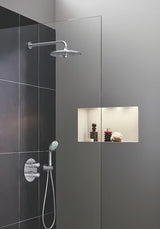 Chromowana deszczownica  Grohe Euphoria 260 smartcontrol z trzema rodzajami strumienia i ramieniem prysznicowym