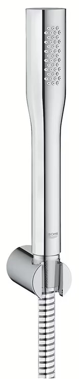 Zestaw wannowy Grohe Euphoria Cosmopolitan Stick w chromie z słuchawką prysznicową, uchwytem i wężem Silverflex