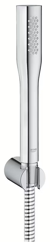 Zestaw wannowy Grohe Euphoria Cosmopolitan Stick w chromie z słuchawką prysznicową, uchwytem i wężem Silverflex