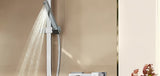 Zestaw wannowy Grohe Euphoria Cube w chromie ze słuchawką prysznicową, uchwytem i wężem prysznicowym Silverflex 1 250 mm.