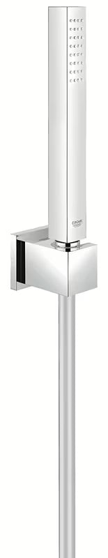 Grohe Euphoria Cube Stick zestaw wannowy zestaw prysznicowy w chromie ze słuchawką prysznicową, uchwytem i wężem 1 250 mm