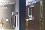 Grohe Euphoria Cube Stick zestaw wannowy zestaw prysznicowy w chromie ze słuchawką prysznicową, uchwytem i wężem 1 250 mm