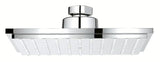 Kwadratowa deszczownica  Grohe Euphoria Cube 150 w chromie ze strumieniem Rain