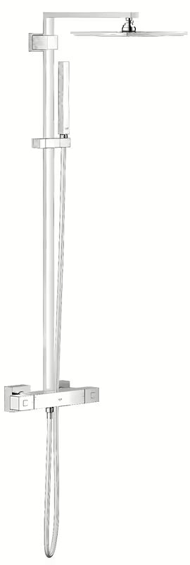 System prysznicowy Grohe Euphoria Cube XXL 230 z baterią termostatyczną w wykończeniu chrom.