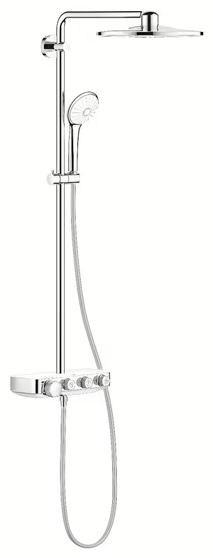 Grohe Euphoria smartcontrol System prysznicowy z baterią termostatyczną w kolorze białym