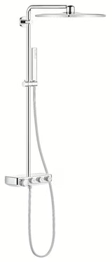 Chromowany system prysznicowy Grohe Euphoria smartcontrol z termostatem, deszczownicą 310 mm i słuchawką prysznicową