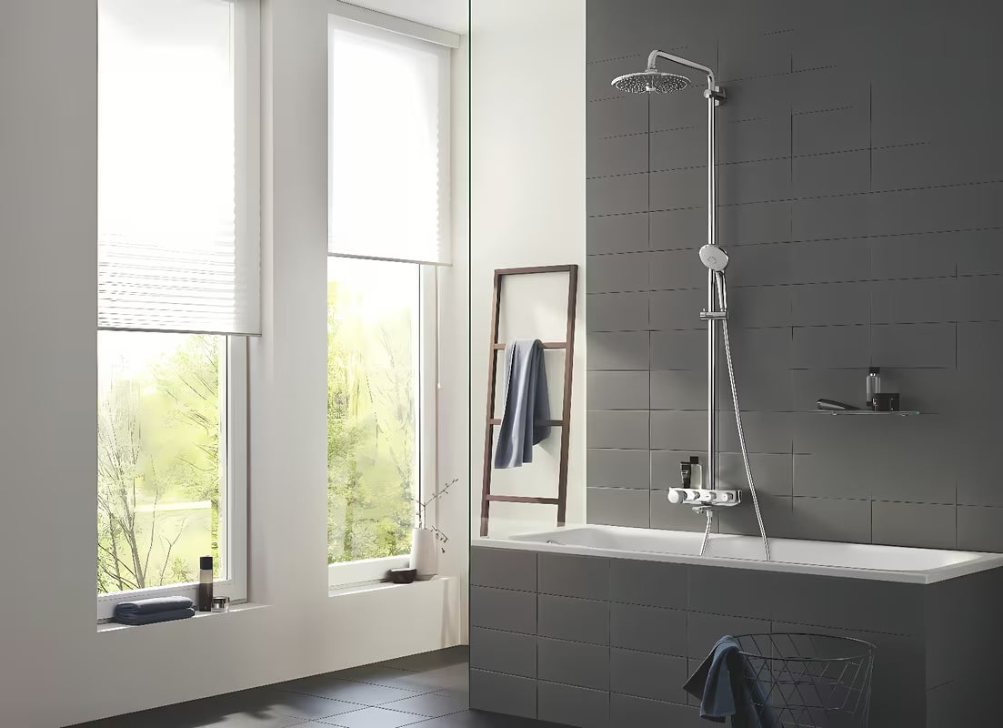 Grohe Euphoria smartcontrol System prysznicowy z baterią termostatyczną w chromie
