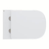 Białe miska WC wisząca Grohe Euro Ceramic Rimless z odpływem poziomym i głębokim spłukiwaniem