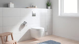 Zestaw WC podtynkowy Grohe Euro Ceramic w kolorze białym z miską rimless i deską wolnoopadającą soft Close