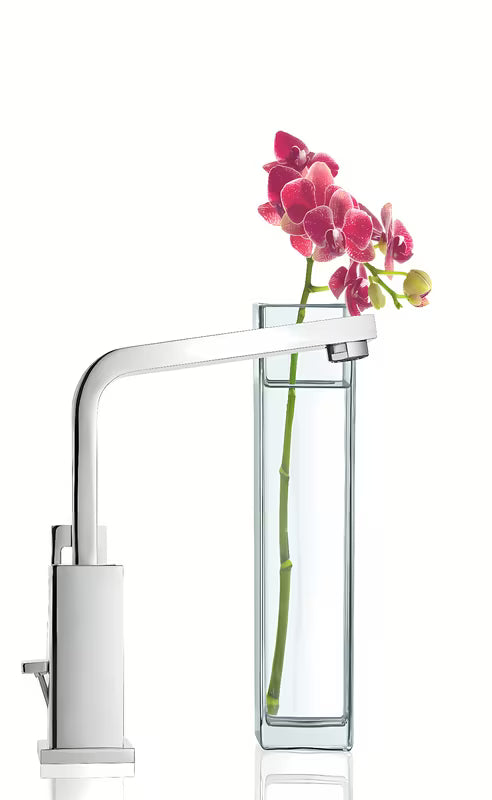 Grohe Eurocube wysoka bateria umywalkowa w chromie z dźwignią i obrotową wylewką