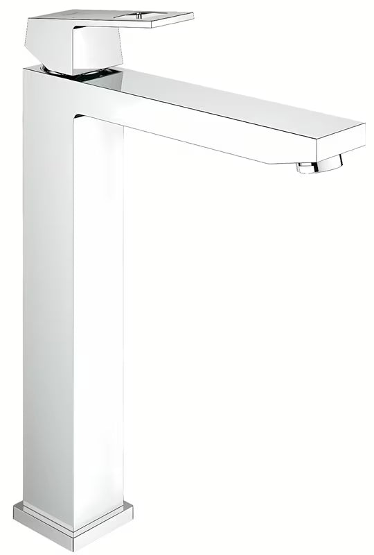 Grohe Eurocube wysoka bateria umywalkowa w wykończeniu chrom pro umywalka nablatowa 
