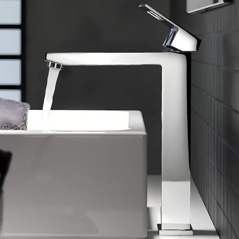 Grohe Eurocube wysoka bateria umywalkowa w wykończeniu chrom pro umywalka nablatowa 