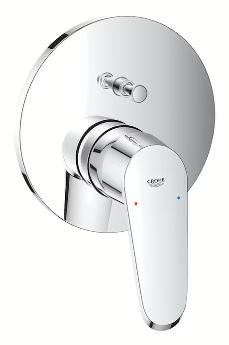 Grohe Eurodisc Cosmopolitan podtynkowa prysznicowa i bateria wannowa w wykończeniu chrom z 2-drożnym przełącznikiem.