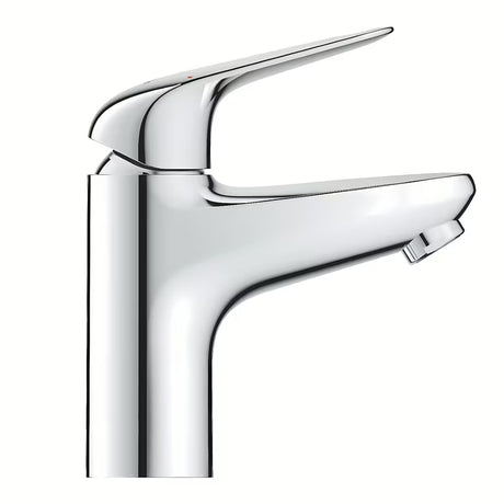 Chromowana jednouchwytowa bateria umywalkowa Grohe Euroeco z oszczędną technologią Grohe Water Saving
