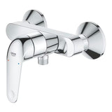 Ścienna bateria prysznicowa Grohe Euroeco w błyszczącym chromie