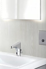 Chromowana sensorowa bateria umywalkowa Grohe Europlus z czujnikiem podczerwieni