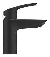 Grohe Eurosmart jednouchwytowa bateria umywalkowa w kolorze matowej czerni z odpływem
