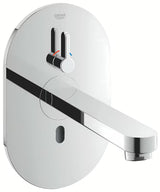 Chromowana podtynkowa sensorowa bateria umywalkowa Grohe Eurosmart z czujnikiem podczerwieni