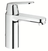 Chromowana umywalkowa jednouchwytowa bateria Grohe Eurosmart Cosmopolitan z łańcuszkiem